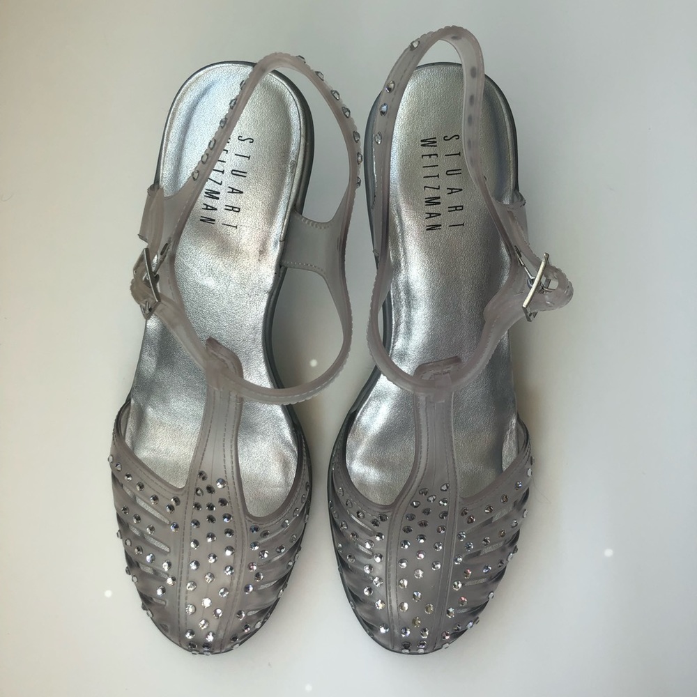 Stuart Weizmann Melissa rhinestone heels